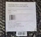 DRIVE 13221L Large, Full Body Patient Sling, Mesh with Commode Opening NEW