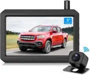 Wireless Backup Camera W7-2.4G Stable Digital Signal Rear View Camera for Rear/S