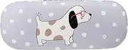 [Sass & Belle] Barney The Dog Glasses Case, Blue, Multicoloured,, One Size
