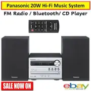 Panasonic HiFi Music Stereo System 20W Bluetooth Speakers FM Radio USB CD Player