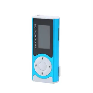 藍色 Mp3 燈夾, 帶屏幕 Mp3 數字音樂播放音樂播放器