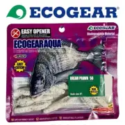 Ecogear Aqua Bream Prawn 50 Soft Plastic Fishing Lures Shrimp Salt n Pepper 03