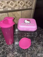 Tupperware Mini Hello Kitty Snack Set