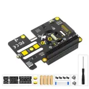 For 5 PCIe to M.2 NVMe SSD HAT 3IN1 Adapter Board for 2230 2242 2260 22807675