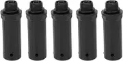 5Pcs Air Compressor Breather Rod, Compressor Breather Vent Plastic Breathing Nozzle Valve Vent Cap Compact Compressor Vent Plug Air Compressor Pump Accessories 15.5mm