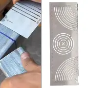 Dual Purpose Arc Marking Tool for Accurate Angles and Arcs on Metal Surfaces