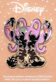 Disney Stitch & Angel Silhouette Pin Angel Shape Moonlight Beach