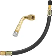 Tire Valve Extensions, 8.25 Inch Flexible Schrader Tire Valve Stem Extension wit