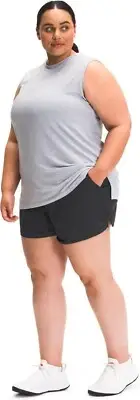 NWT The North Face Women's Aphrodite Motion Shorts Gray Size 3X $70 O263