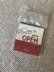 American Girl shop open closed sign from Nanea's Market store NEW for 18" doll