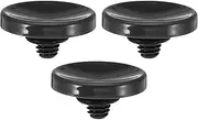 uxcell Camera Shutter Button, 3 Pack Soft Shutter Release Button Pure Copper Camera Button Concave Suitable for Nikon for Fujifilm for Leica DSLR/SLR Camera, Black