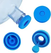 3PCS 5 Gallon Water Jug Caps, Silicone Food Grade Reusable Water Jug Dispenser for 55mm Water Bottle Cap, Non-Spill and Anti-Leak