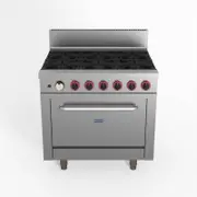 Gasmax 6 Burner With Oven Flame Failure GBS6TS