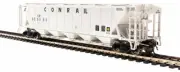 Broadway # 4092PRR Class H32 5-Bay Covered Hopper 2PK CONRAIL Set A HO SCALE MIB