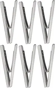 [IKEA] KUNGSFORS Magnetic Clips (For Kitchen Rail), Stainless Finish, 80x7mm - Set of 6