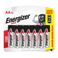 在飛比找蝦皮購物優惠-勁量Energizer 3號 4號 鹼性電池 12入