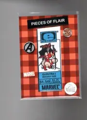 2019 Flair Marvel Pieces of Flair Comic Patch POF6 Elektra Assassin #1 card