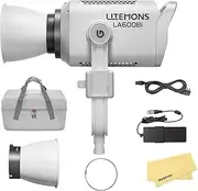 Godox LA600Bi Bi-Color COB LED Video Light with Carry Bag, 600W LED Bowens Mount Continuous Light Lamp, 2800K-6500K CCT, High 95+ CRI/TLCL, with 11 FX Effects, for Studio, Live Streaming, White Color