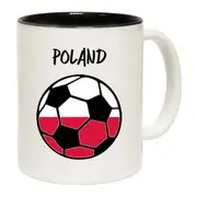 Poland Football Country Supporter - Soccer Coffee Mug Cup - Gift Boxed