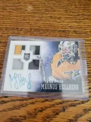 2013-14 Magnus Hellberg Panini Prime auto patch