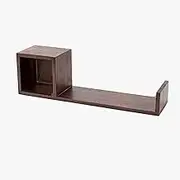 Wall Shelf Oak Wood Floating Shelves Wall Mounted, 23.6inch Wood Wall Shelves for Bathroom Living Room Bedroom Kitchen Farmhouse Laundry Room, Thickened Wall Storage Shelf Rack Shelves Float