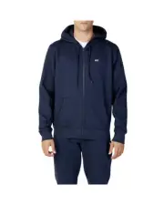 Tommy Hilfiger Jeans Classic Fit ZipUp Hoodie Men Blue Sweaters