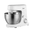 5 Qt 6-Speed Stainless Steel Stand Mixer with Tilt-Head in White