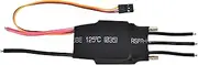 QANYEGN Water Cooling Electric Speed Controller, 60A Brushless ESC with 5V 3A UBEC, Motor Brushless Speed Controller for RC Boat Model