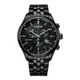 【Time Piece】CITIZEN GENT'S三眼計時黑鋼光動能腕錶(AT2145-86E) [APP下單享4%點數]