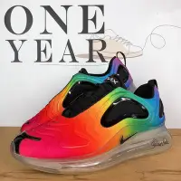 在飛比找Yahoo!奇摩拍賣優惠-Nike Air Max 720 彩虹 全氣墊 慢跑 休閒 