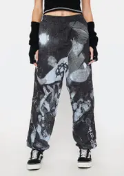 [Learn To Forget] Stage Diver Nylon Track Pants