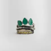 [VOODOO JEWELS] Gaura Ring Silver