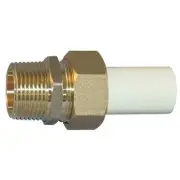 Manufacturer Varies Union,Brass, 1/2 in Metal Side Pipe Size TUM-005