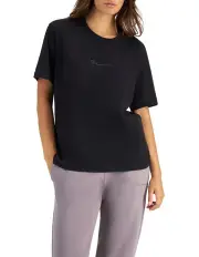 [Champion] Script Tonal Tee in Black