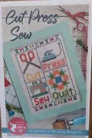 It's Sew Emma Lori Holt "Cut Press Sew" cross stitch chart