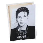 Frank Sinatra Mug Shot Bergen County Sheriff Aluminum / Canvas Wall Art Gift