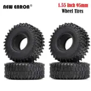 1.55 Wheel Tires for RC Car Rocks Crawler CC01 LC70 LC80 Axial 90069 JIMNY RC4WD