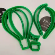 Hot Air Balloon - Cookie cutter and embosser stamp set *FREE AUS POST*
