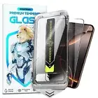 2X Tempered Glass Screen Protector For Apple iPhone 16 Pro Max 15 14 13 12 11 XR