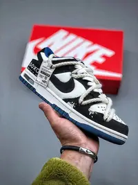 在飛比找Yahoo!奇摩拍賣優惠-Nike SB Dunk Low 資深玩家 白藍 休閑運動板