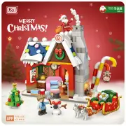 LOZ Mini Christmas House (788pcs) Mini Nano Building Blocks 1223