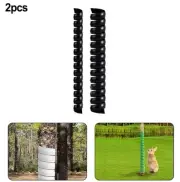 Bark Safe Plastic Tree Guards Pack of Two Sizes Suitable for Smaller Trees