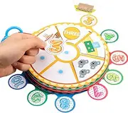 Clock for Teaching Time | Preschool Activity Clock for Time Teaching | Reusable Homeschool Supplies for 3+ Years Old Toddler Children