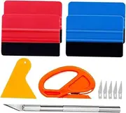 MAGICLULU 1Set Vinyl Wrap Tool Kit Vehicle Window Tint Installation for Car Wrapping Professional and DIY Use for Decals Signs and Vinyl Cutting