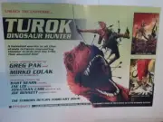 Turok Dinosaur Hunter Promo Poster # 1 Dynamite Jae Lee Art vs T-Rex