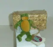Hopper retired 1997 Ganz Cottage Collectibles 6" green plush Frog MWMT tag CC022