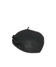 knitted hat 2/S Black