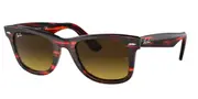 Ray-Ban RB2140F Asian Fit 136285 Men's Sunglasses Brown Size 52