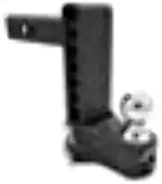 Blue Ox BXH10171 Drop Hitch Receiver: 2 Inches Fixed