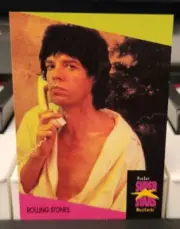 Mick Jagger Rolling Stones 1991 Super Stars MusiCards Trading Card #116